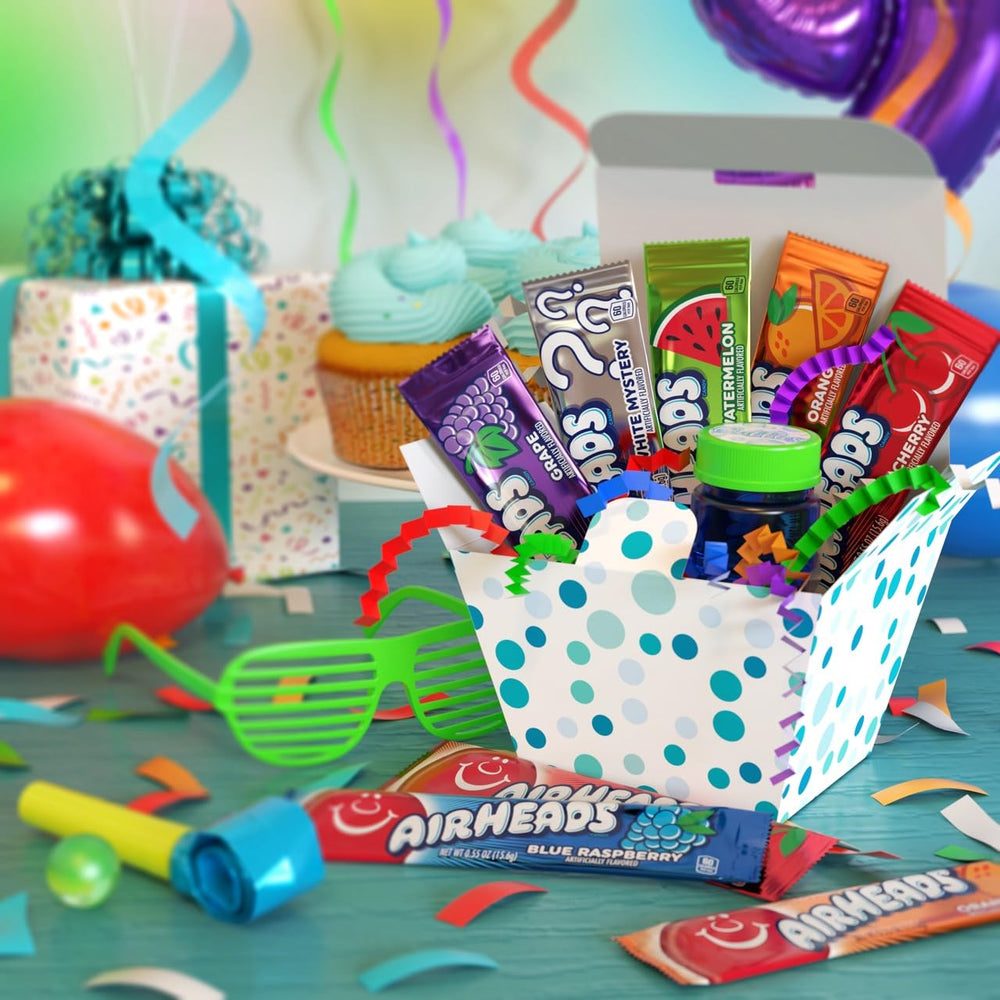 Airheads individually wrapped mini bars clean and portable
