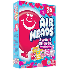 Airheads mini bars with attached cards, perfect for gifting and sharing