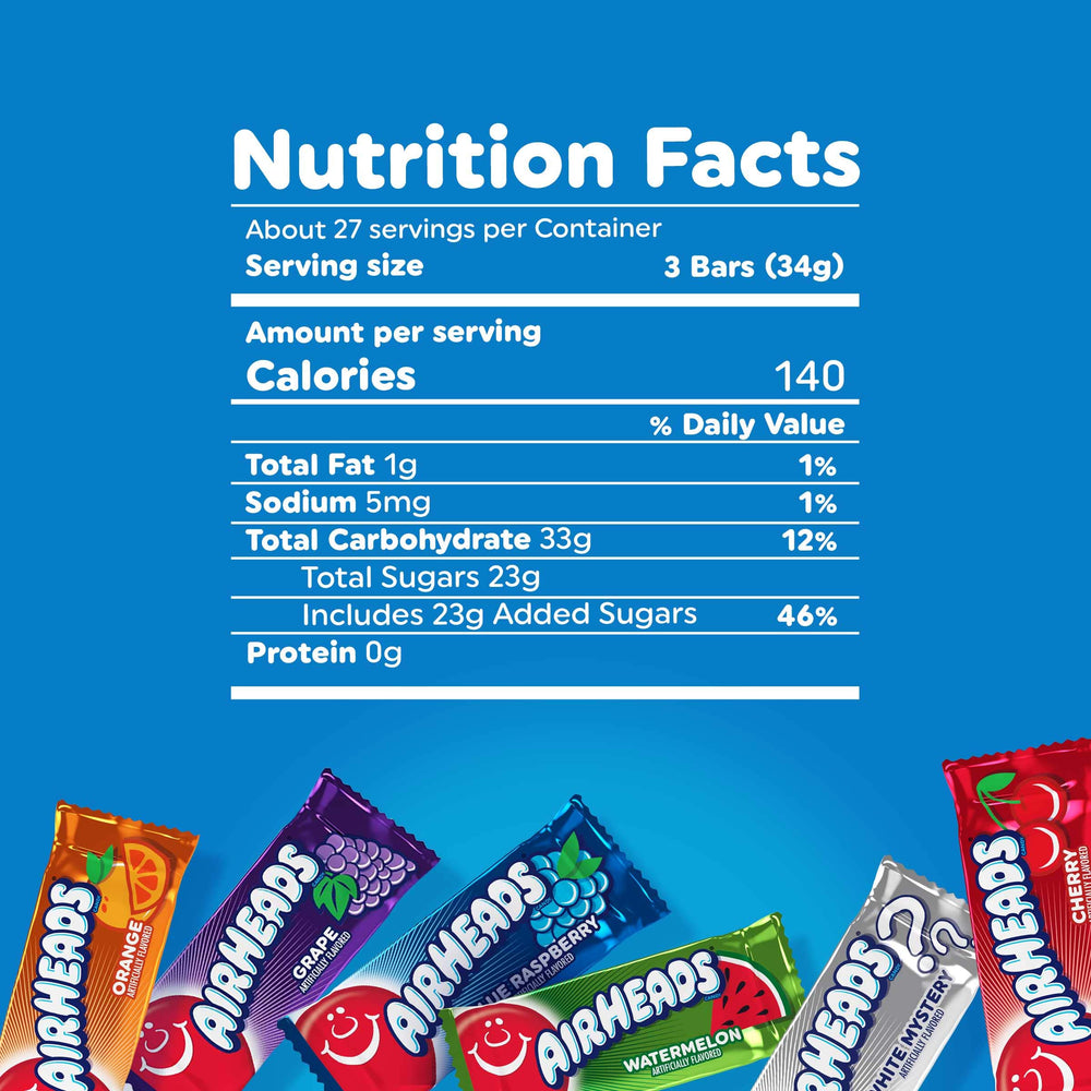 AirHeads packs ideal for concessions and party favors.