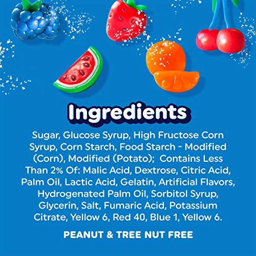 Airheads Soft Filled Bites non-melting packaging demonstrates mess-free snacking
