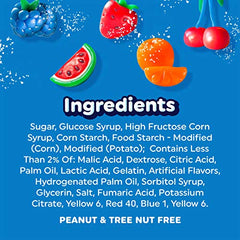 Airheads Soft Filled Bites non-melting packaging demonstrates mess-free snacking