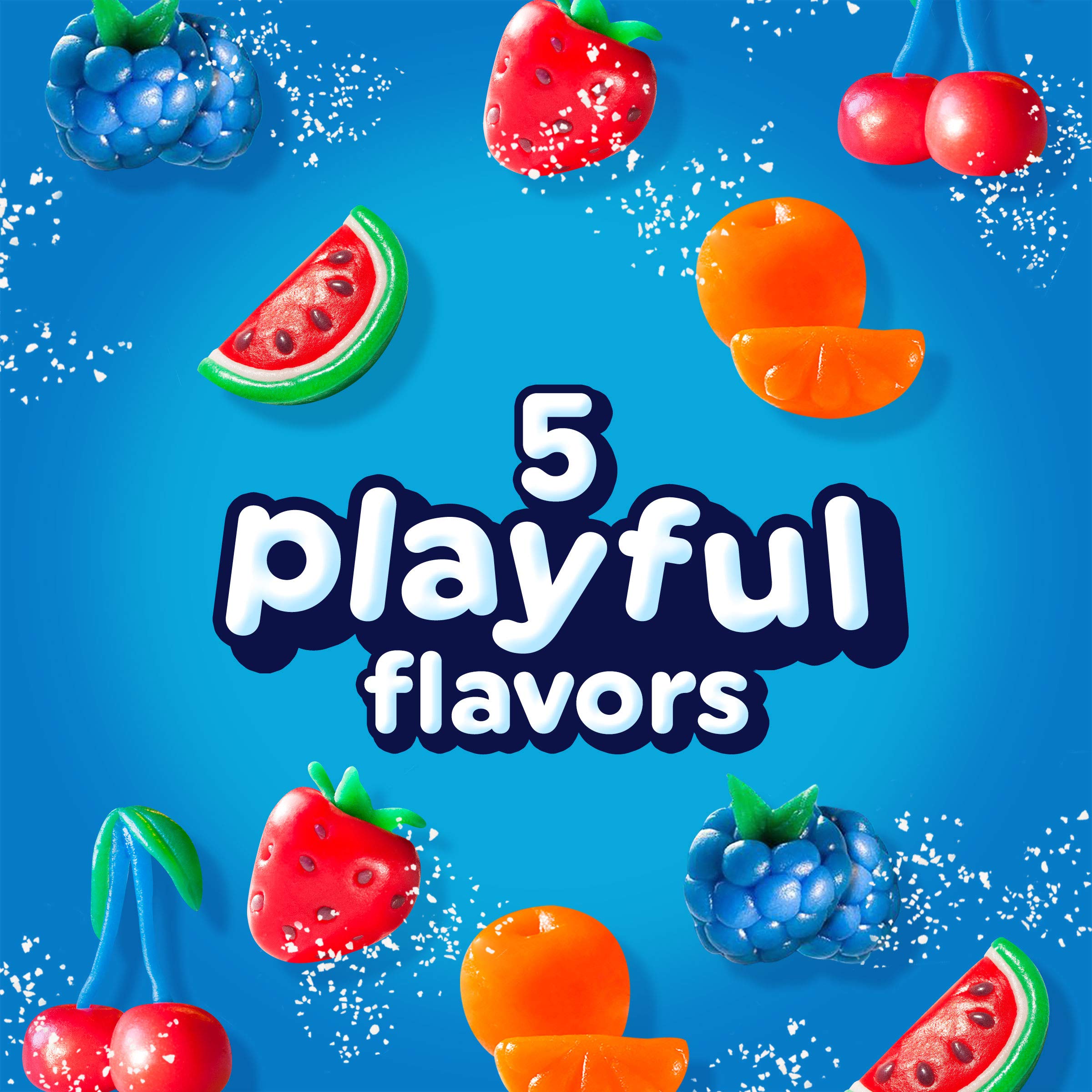 Airheads Soft Filled Bites Orange flavor close-up showcasing bright tangy notes