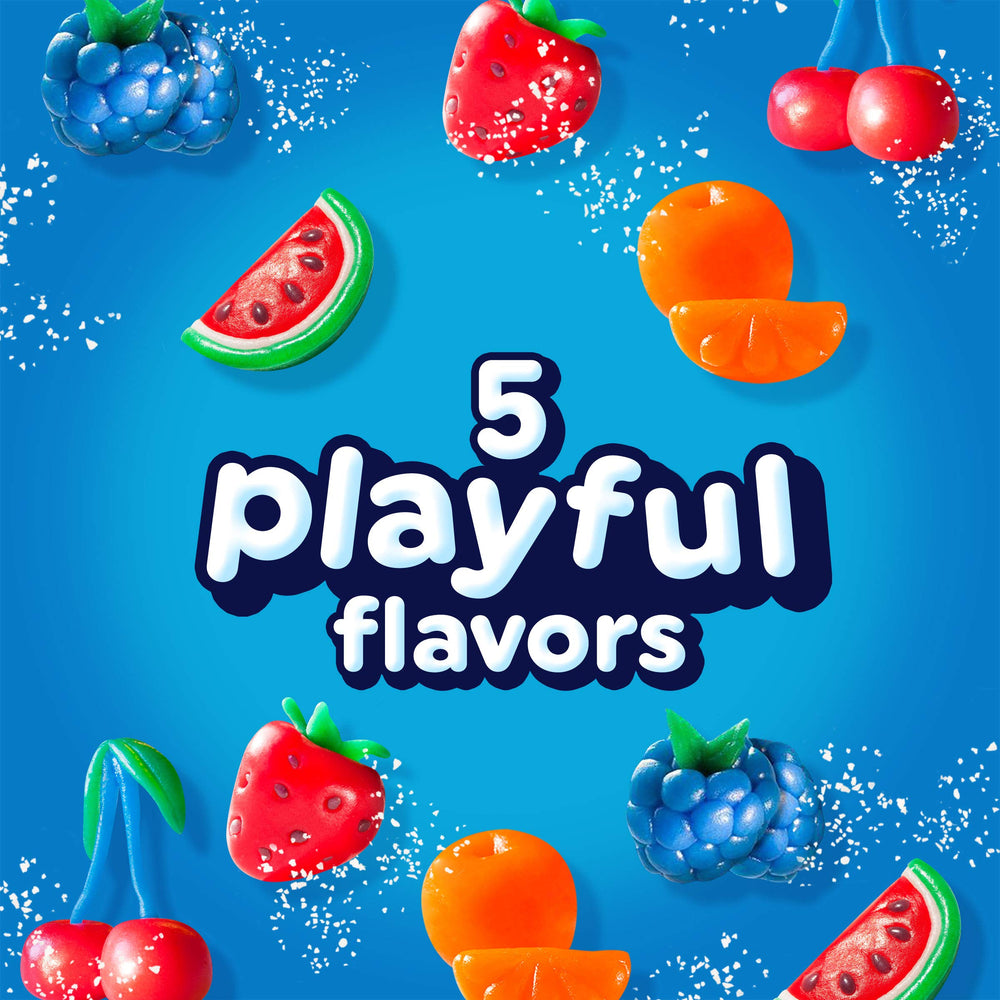 Airheads Soft Filled Bites Orange flavor close-up showcasing bright tangy notes