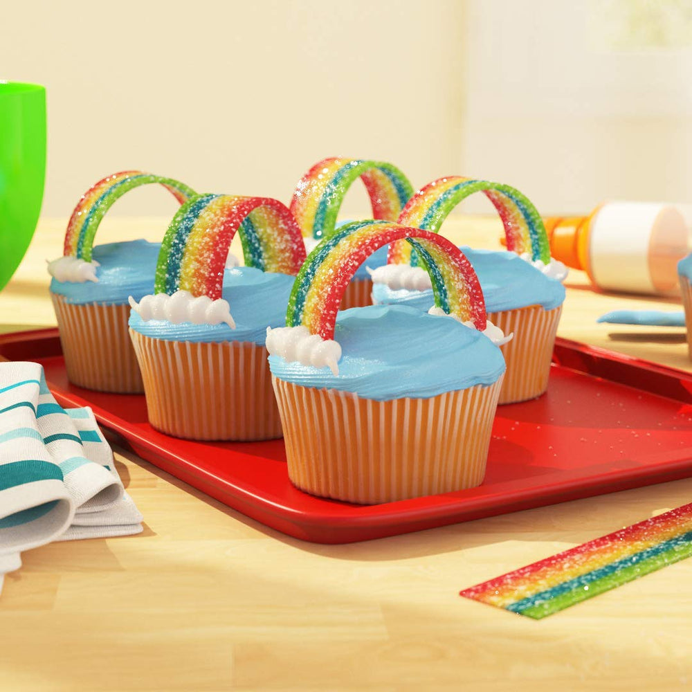 Airheads Xtremes Belts classroom prize setup with Rainbow Berry belts