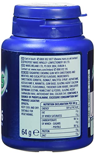 AirWaves Menthol and Eucalyptus bottle back with product details and recyclable info.