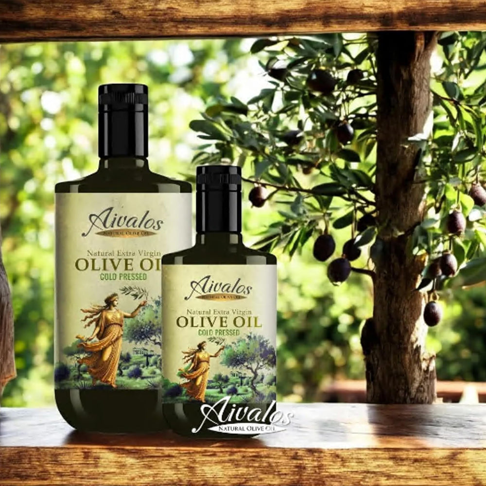 AIVALOS EVOO over pasta enhances flavor without overpowering