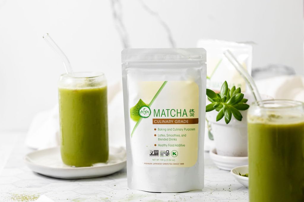 AIYA Matcha antioxidant-rich energy image illustrating a mindful lift.