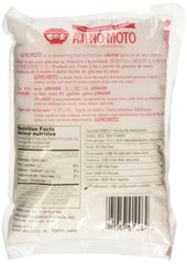 Ajinomoto Aji No Moto seasoning being sprinkled over noodles.