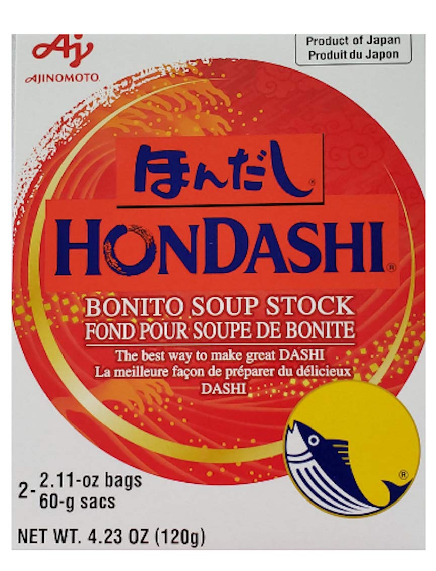 Ajinomoto Hondashi bonito stock powder bottle for rich soups and broths