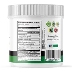 AKI Organic vanilla powder pouring into batter for easy flavor boost.