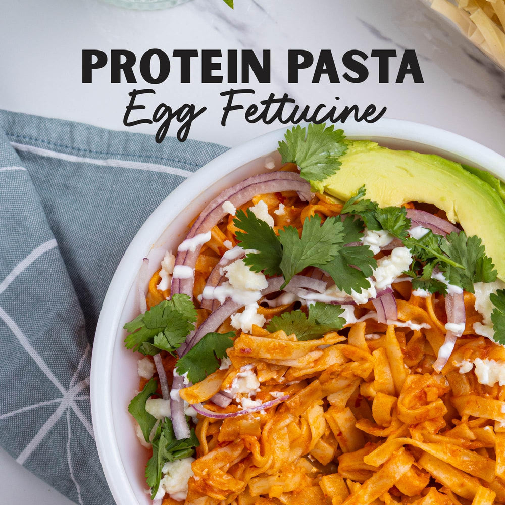 Al Dente Protein Pasta served with sauce highlights versatility and flavor.