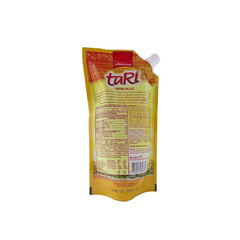 Alacena Crema de Aji Tari jar closeup, rich crema ready to enhance meals.
