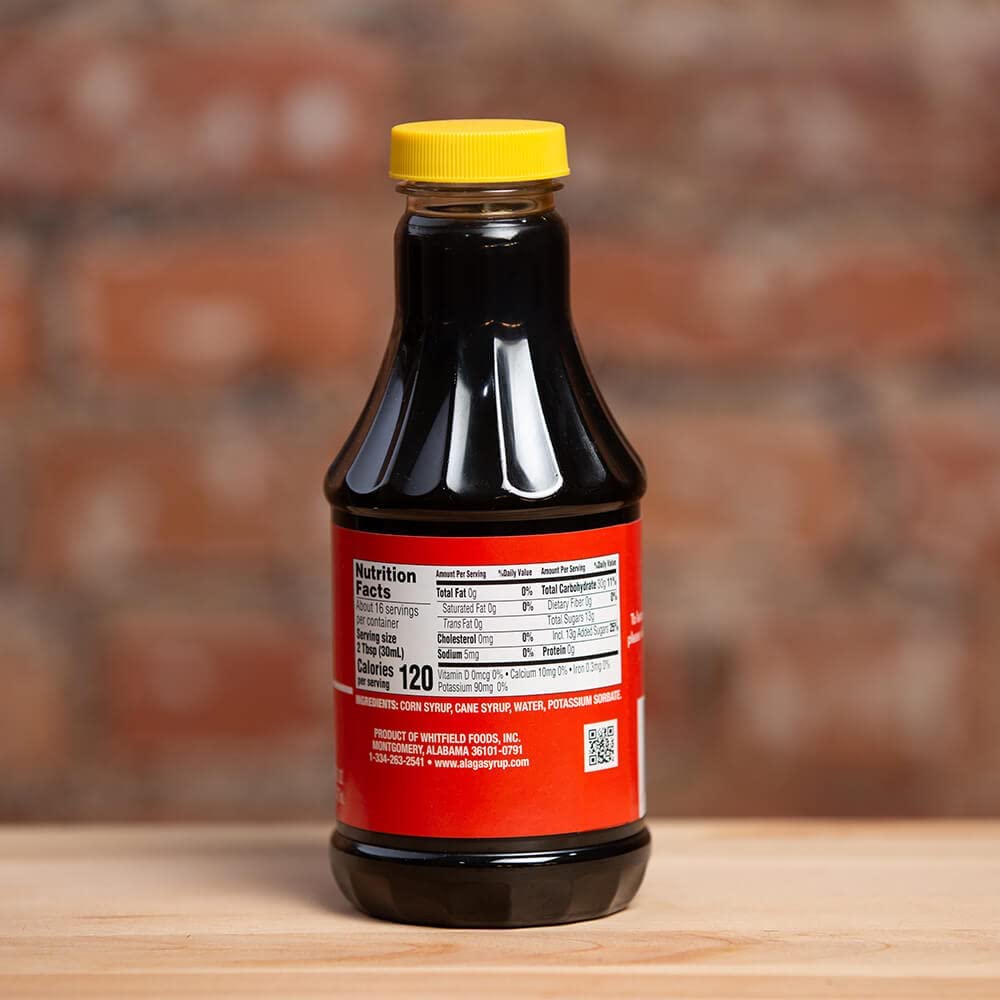 Alaga Original Cane Syrup pack of two bottles for pantry-ready use