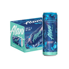 Alani Nu Breezeberry can showcasing zero sugar energy boost