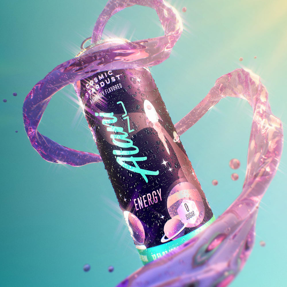 Alani Nu Cosmic Stardust flavor-varieties image hinting at crave-worthy options.