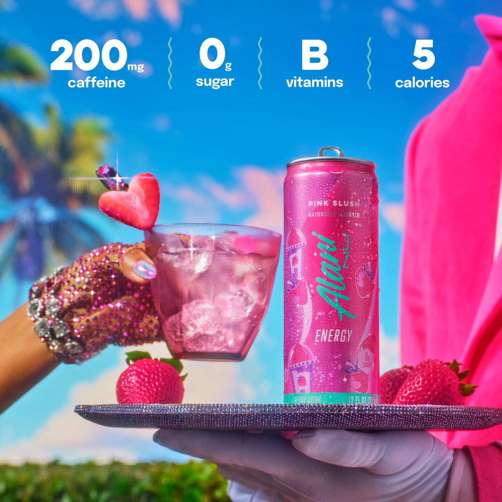 Alani Nu Pink Slush 12-pack box for convenient stocking