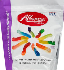 Albanese 36oz bulk bag for stocking up on gummies