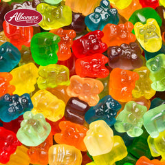 Albanese 5-pound Gummi Bear Cubs bag ready for bulk snacking.