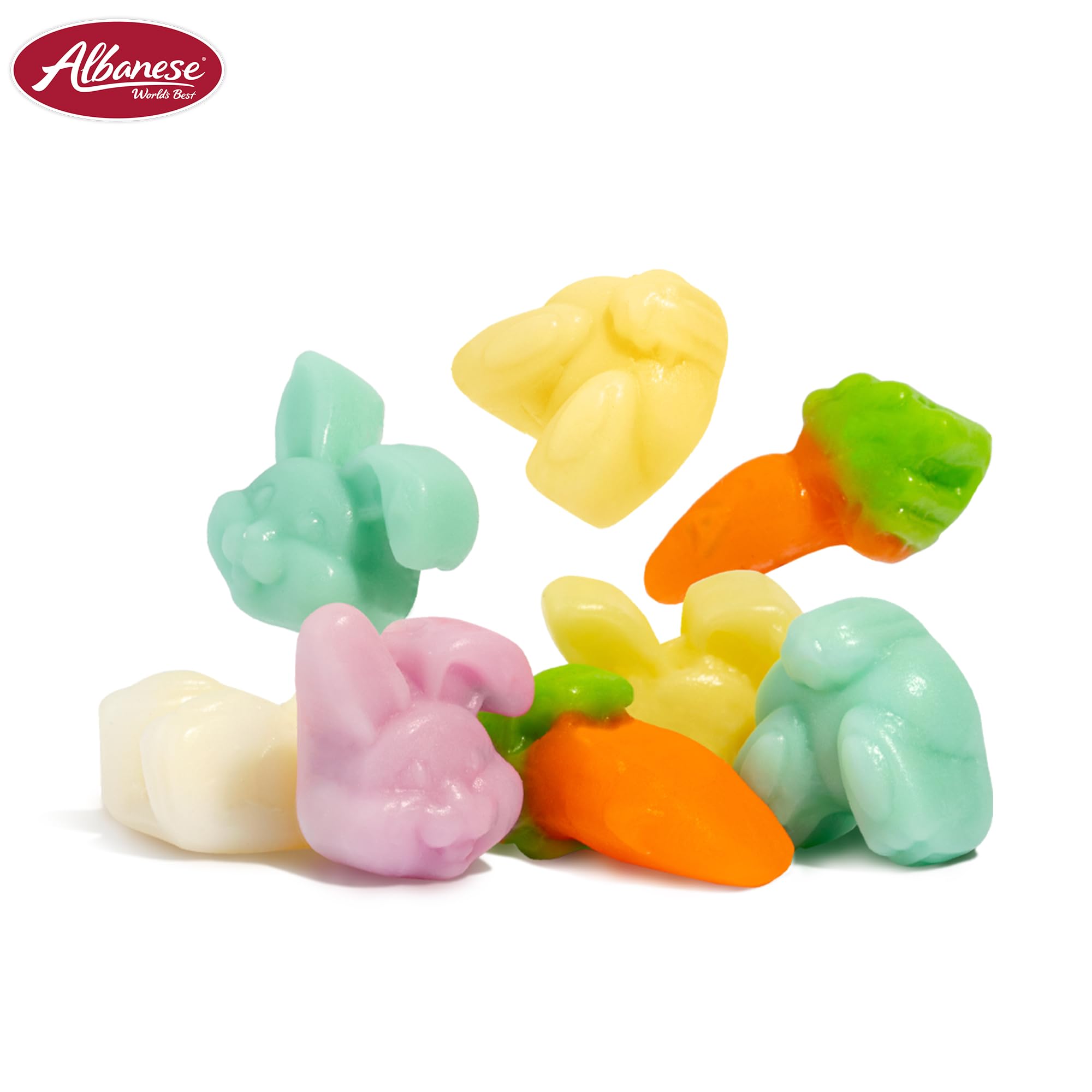 Albanese Cottontail Gummies bulk 5-lb bag ready for sharing