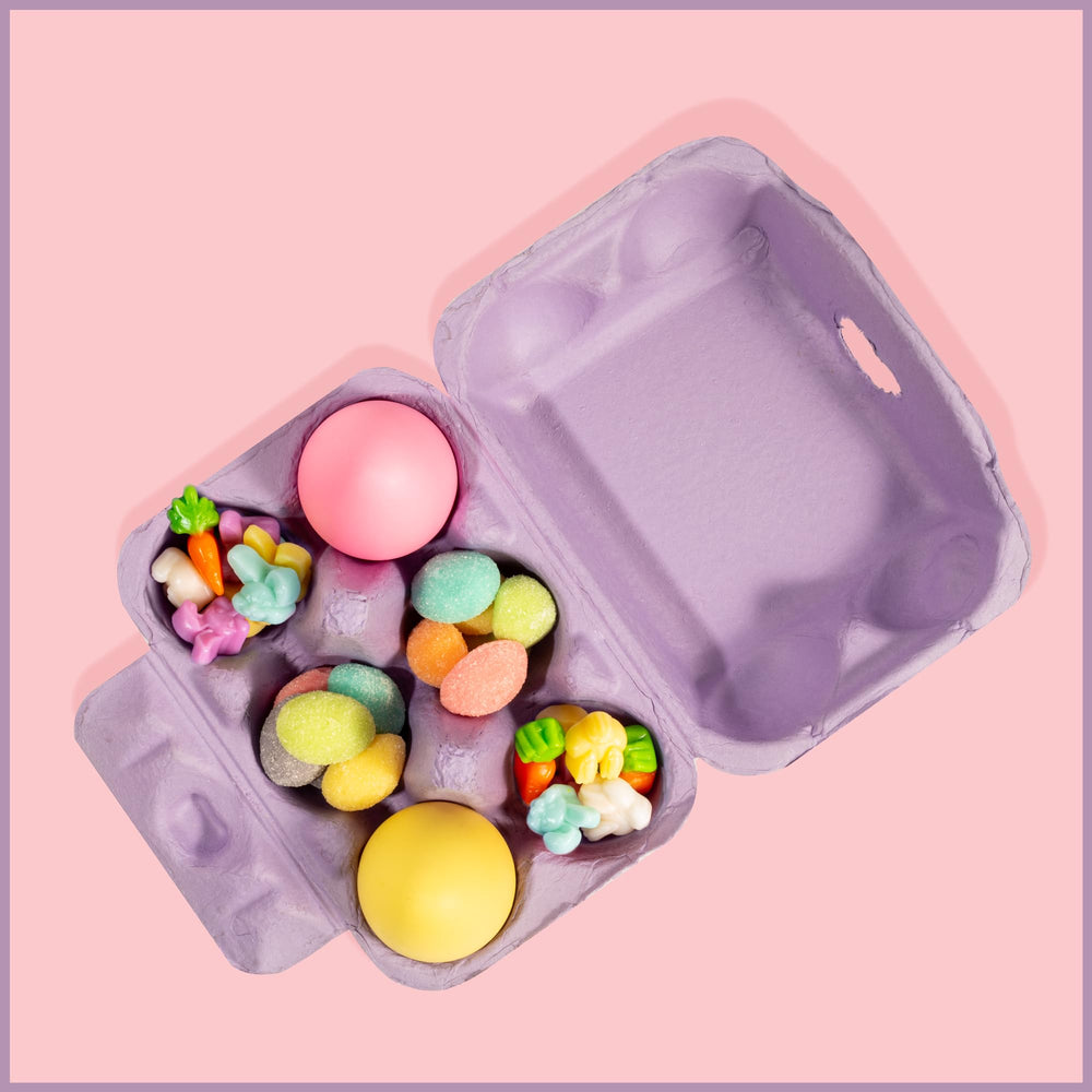 Albanese Cottontail Gummies packaging, individually wrapped convenience.