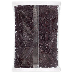 Albanese Grape Gummi Bears soft chew captured in a bite.