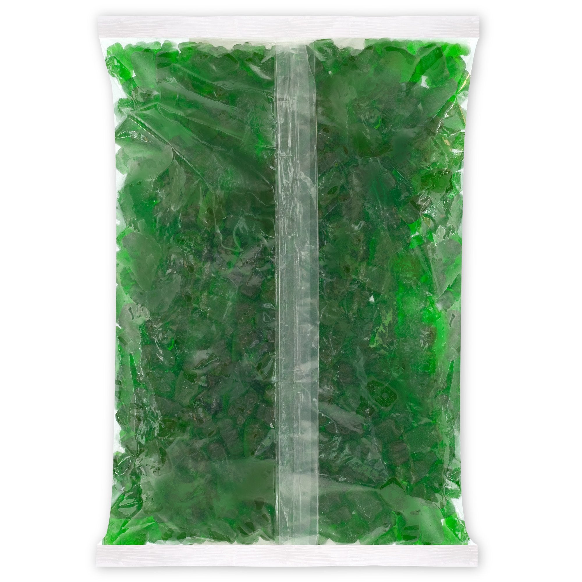 Albanese Green Apple Gummi Bears in a bowl for party snacking.