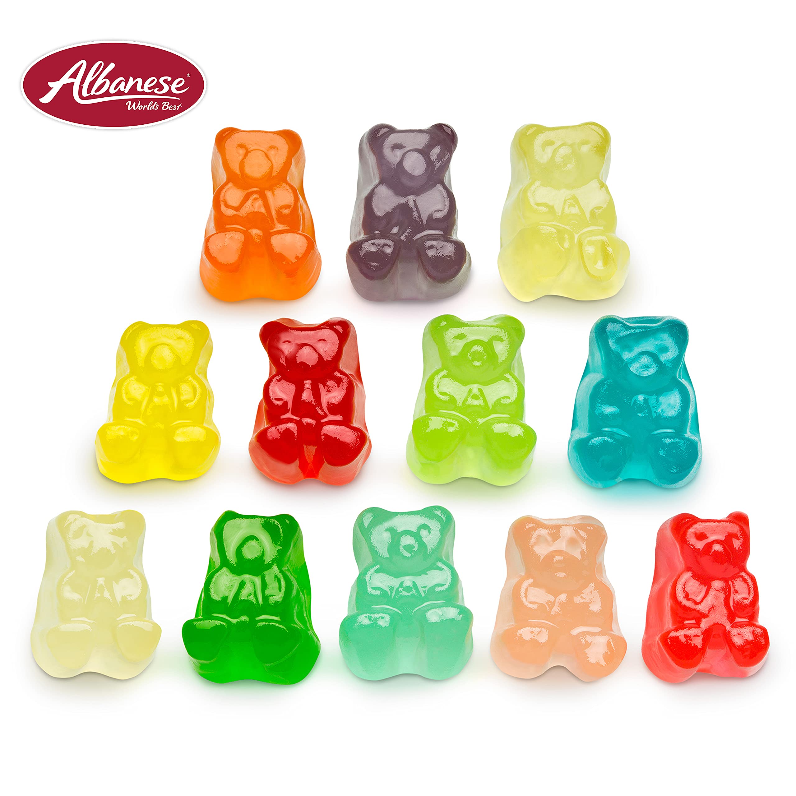 Albanese Gummi Bear Cubs snack ideas image for desserts and toppings.