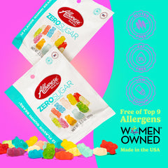 Albanese gummy bears allergen-free packaging—great for sharing with friends.