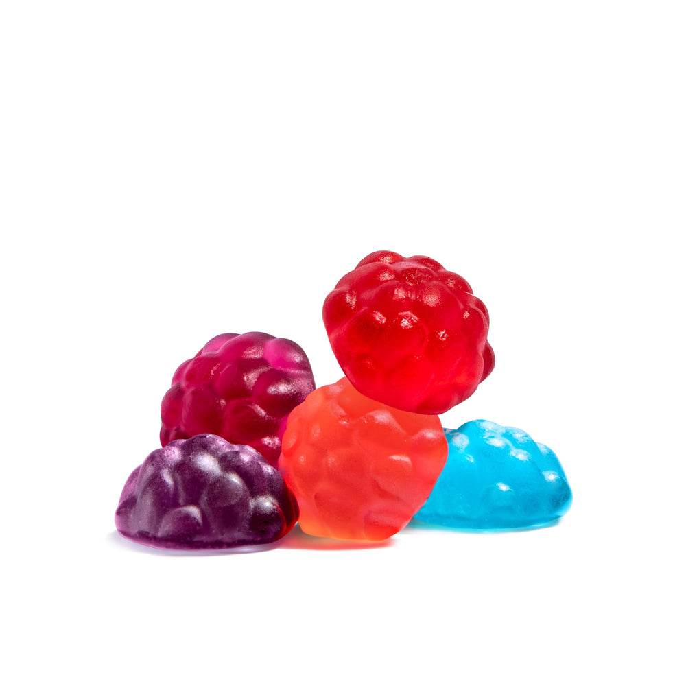 Albanese colorful fruit chews in a bulk pack for sharing and gifting.