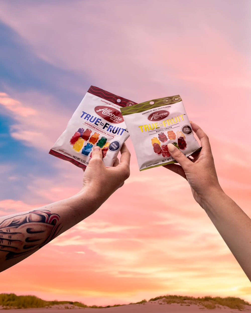 Albanese packaging presentation suggests gifting or sharing opportunities