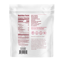 Albanese true to fruit strawberry gummies close-up, ideal for a fruity snack