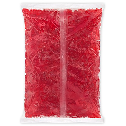 Albanese Wild Cherry Gummi Bears 5lb bulk display, party-size candy