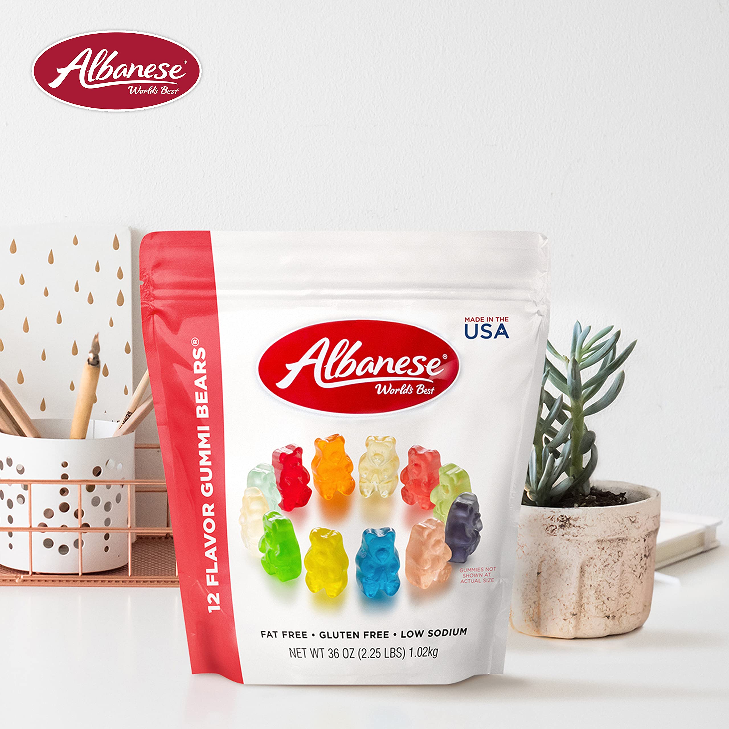 Albanese gummies enjoyed by kids during snack time.