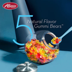 Natural flavors from real fruits and vegetables are used.