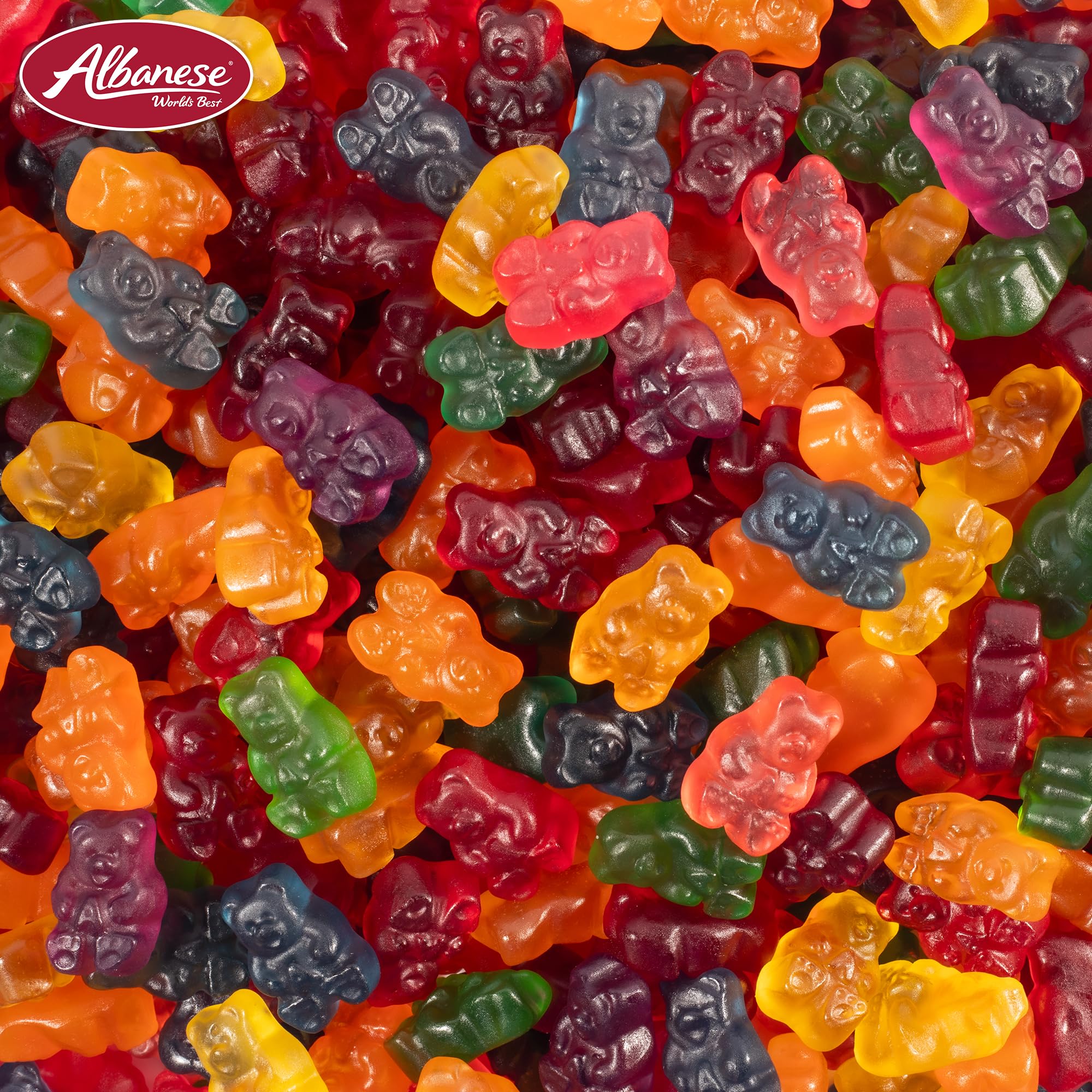 Albanese snack packs provide convenient, individually wrapped treats for on-the-go snacking.