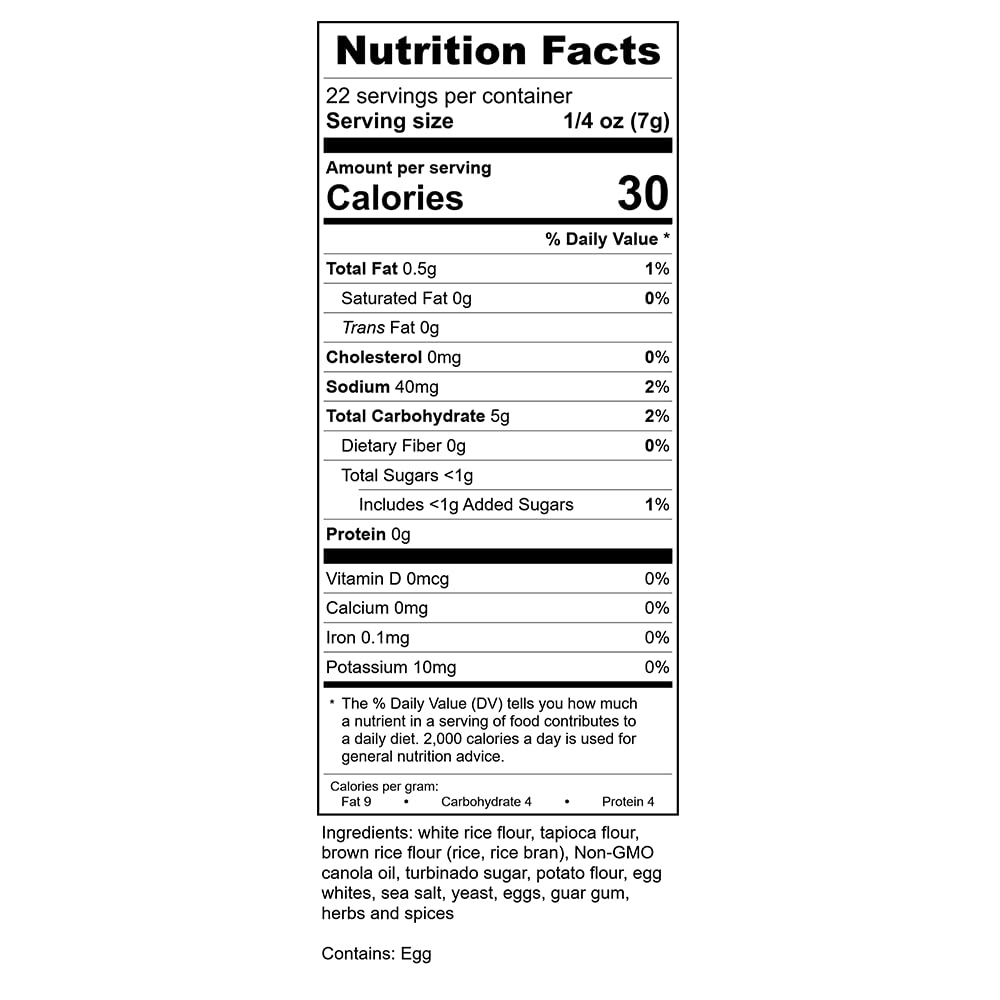 Dairy-free, kosher Aleia's croutons displayed with a label highlighting safety and ingredients.