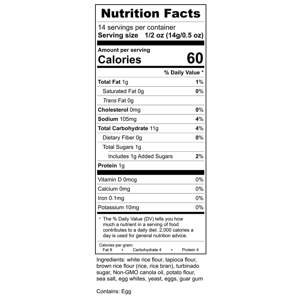 Aleia's Gluten-Free Plain Bread Crumbs 2-pack back label with ingredients