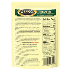 Alessi Autentico Arborio rice close-up, premium risotto base.
