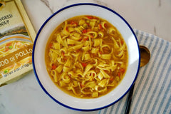 Alessi Autentico soups multi-pack display for convenient pantry meals.
