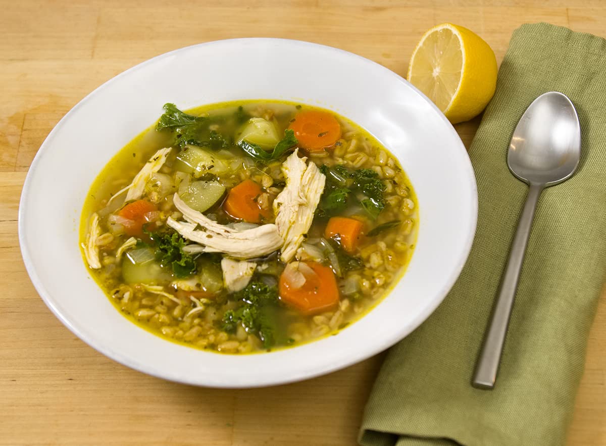 Alessi Autentico soups prep quick label illustrating fast cooking.