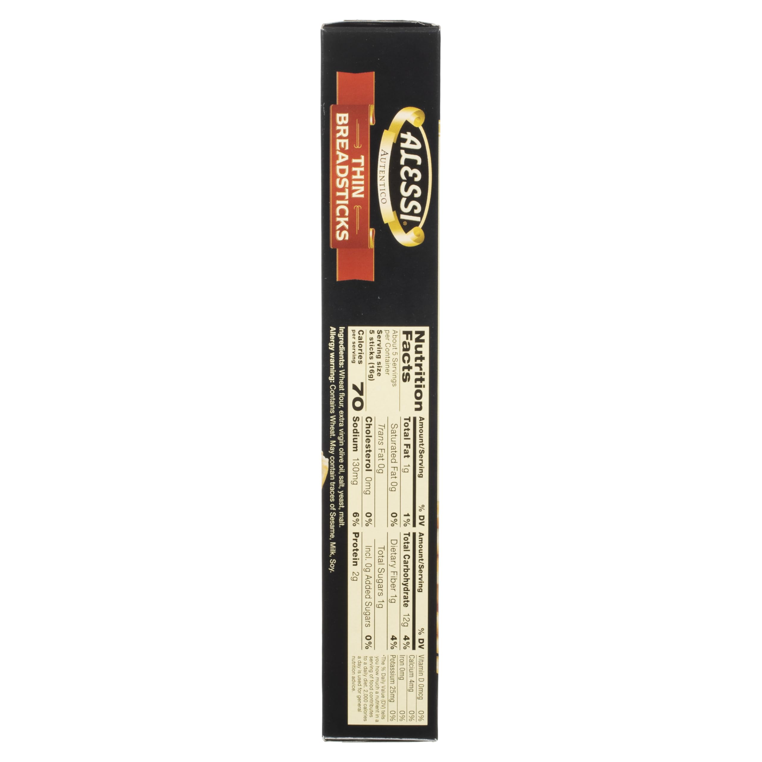 Alessi breadsticks serve party-ready crunch for guests.
