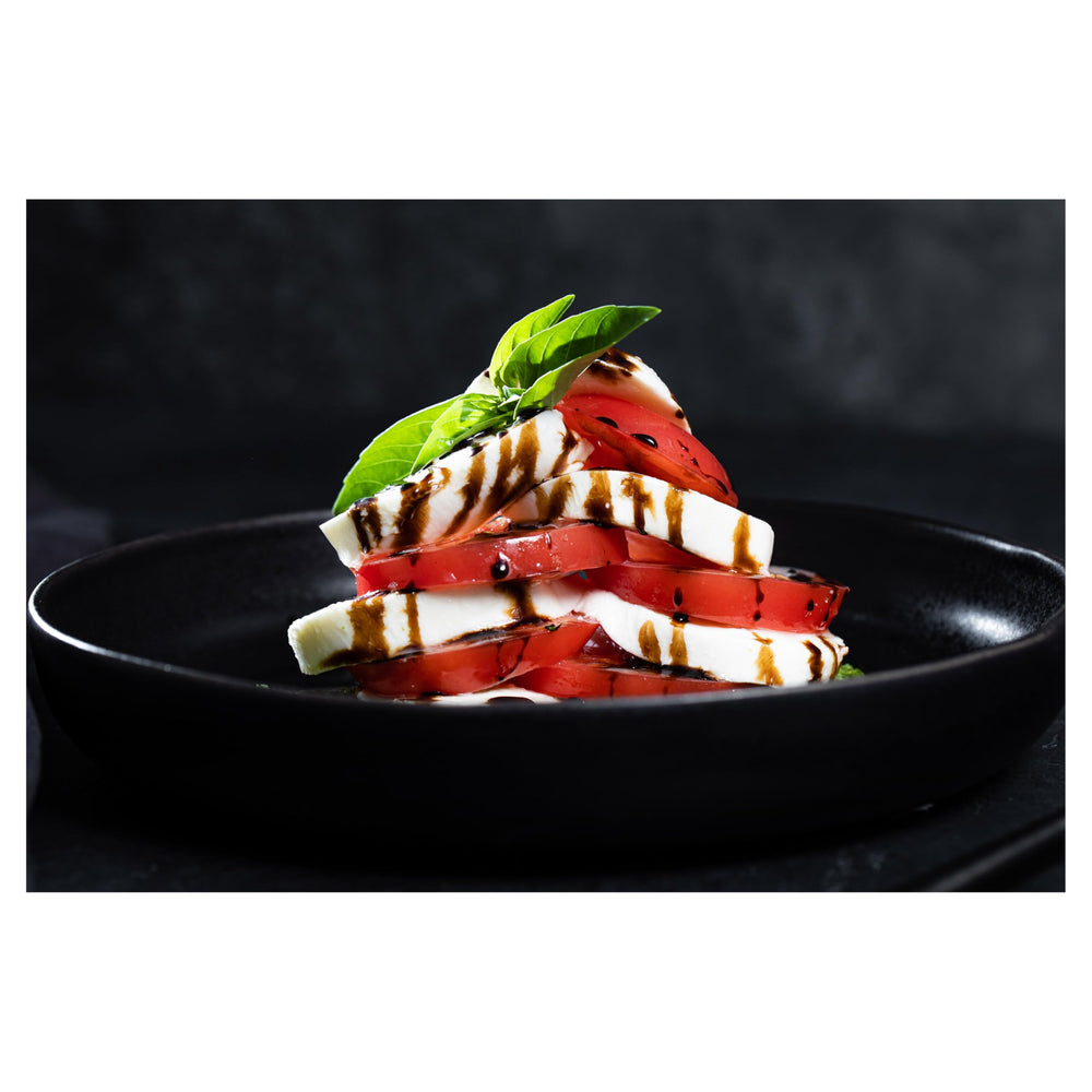 Alessi White Balsamic Reduction on cheesecake provides a glaze boost.
