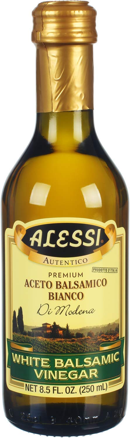 Alessi White Balsamic Vinegar pack of 3 bottles for everyday dressings.