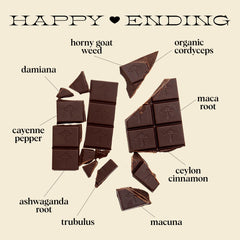 Alice Happy Ending ashwagandha closeup suggests natural mood balance opportunities.