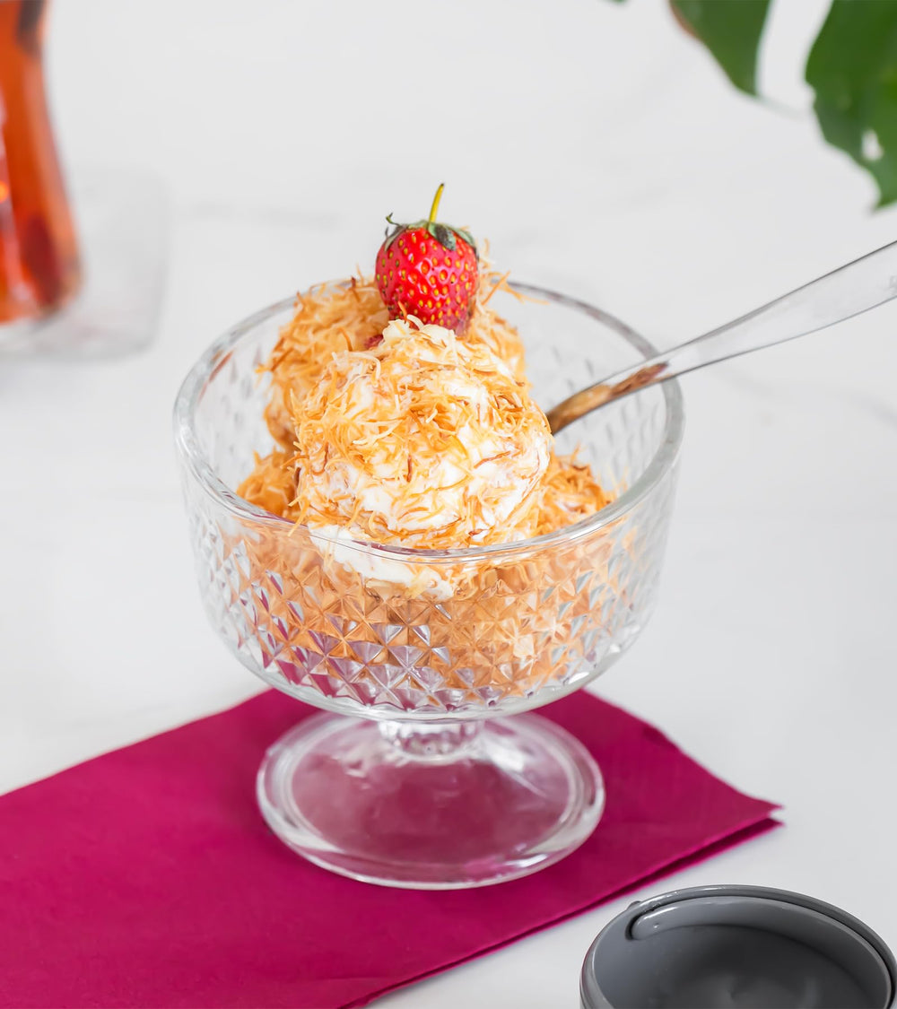 Alkis Kataifi dessert with pistachio filling ready in minutes.