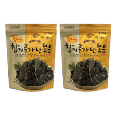 All About Living Korean premium roasted seaweed snack two-pack with crisp, savory flavor.