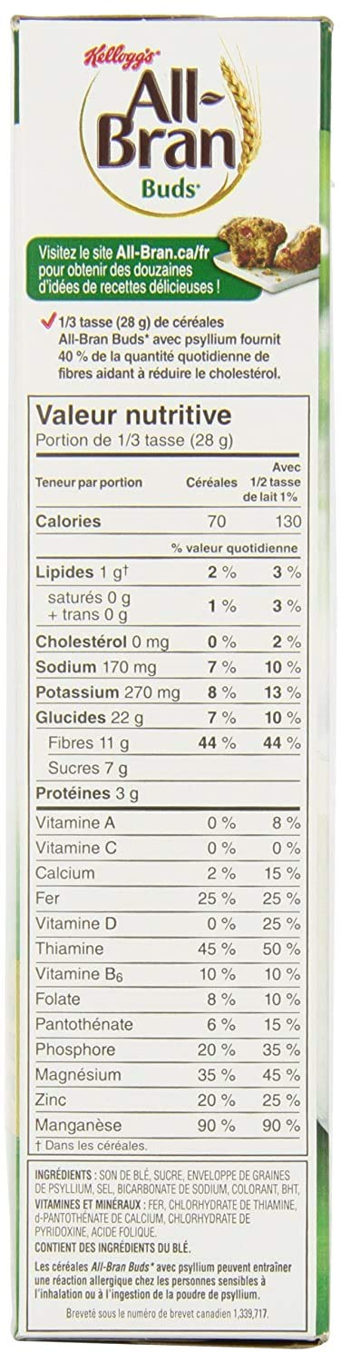All Bran Buds 2 pack on shelf, easy daily fiber.