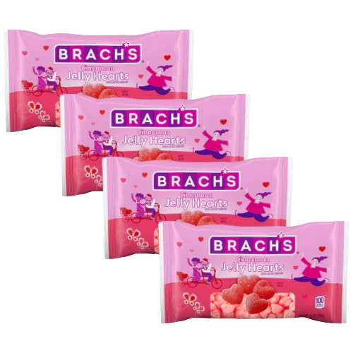 All City Candy Cinnamon Jelly Hearts, heart-shaped treats for Valentine sharing