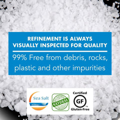 All Goods coarse rock salt designed for grinders with robust flavor.