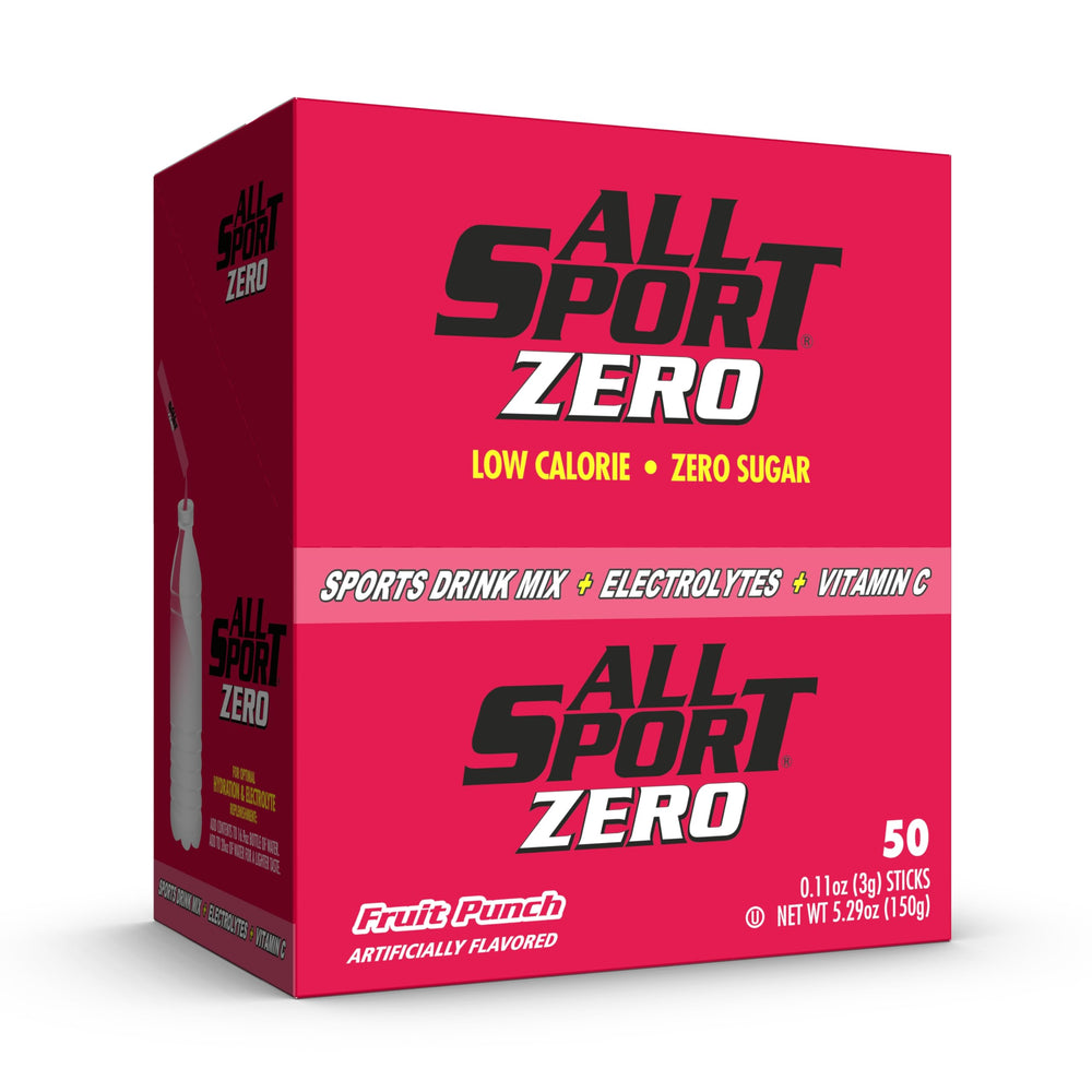 All Sport Powder Hydration Sticks in a bottle for convenient on-the-go hydration